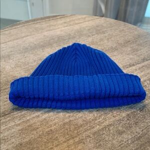 😍 Zara Blue Short Knit Hat